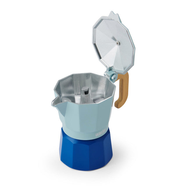 Venice 3-Cup Espresso Maker | Sky Blue