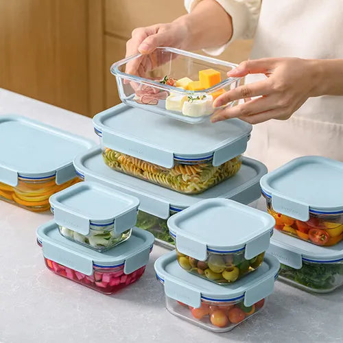 LocknLock Classic Plus 750ml Glass Square Container