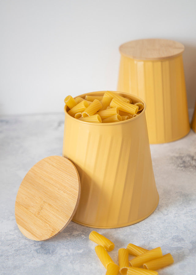 Storage Canisters Set of | Yellow