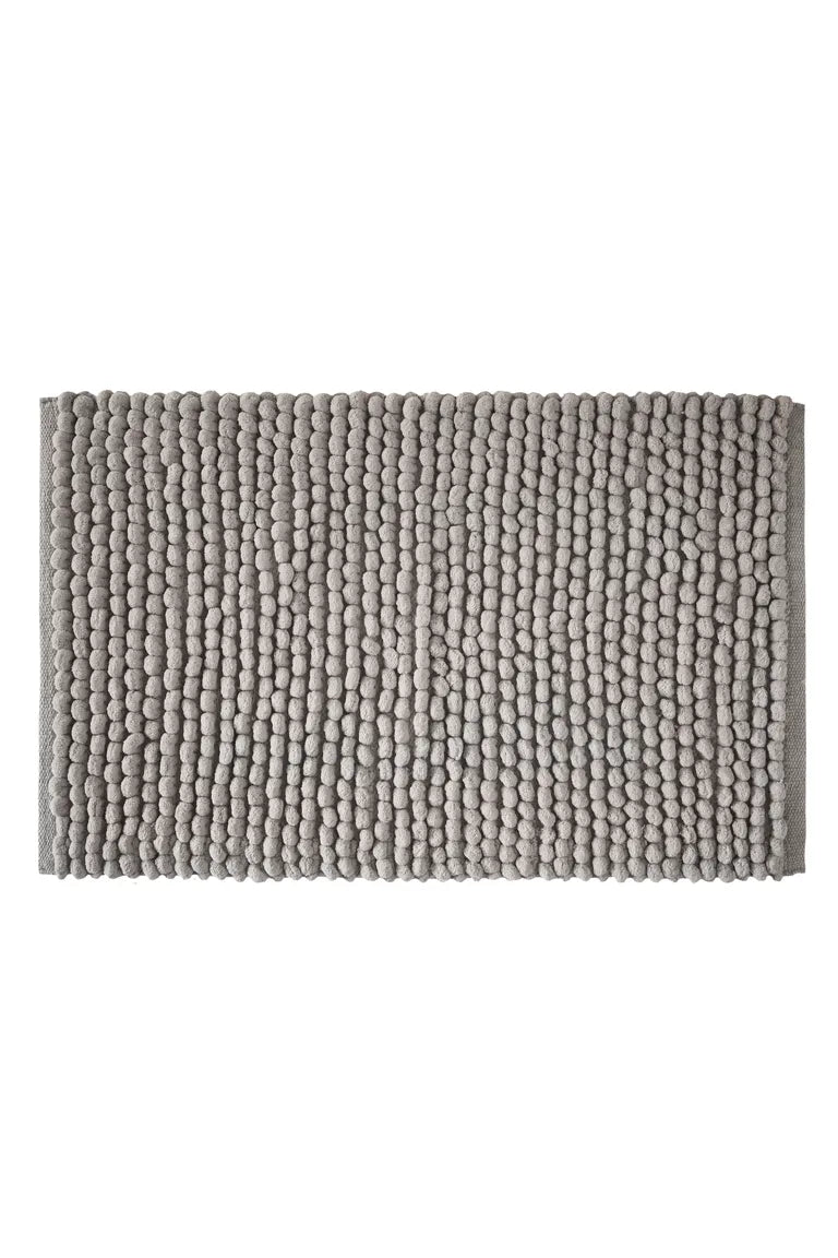 Aspen Bobble Bathmat | Grey