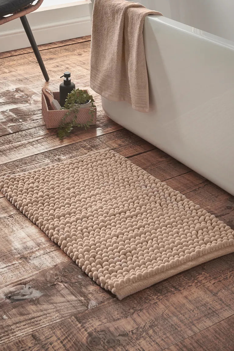 Aspen Bobble Bathmat | Natural