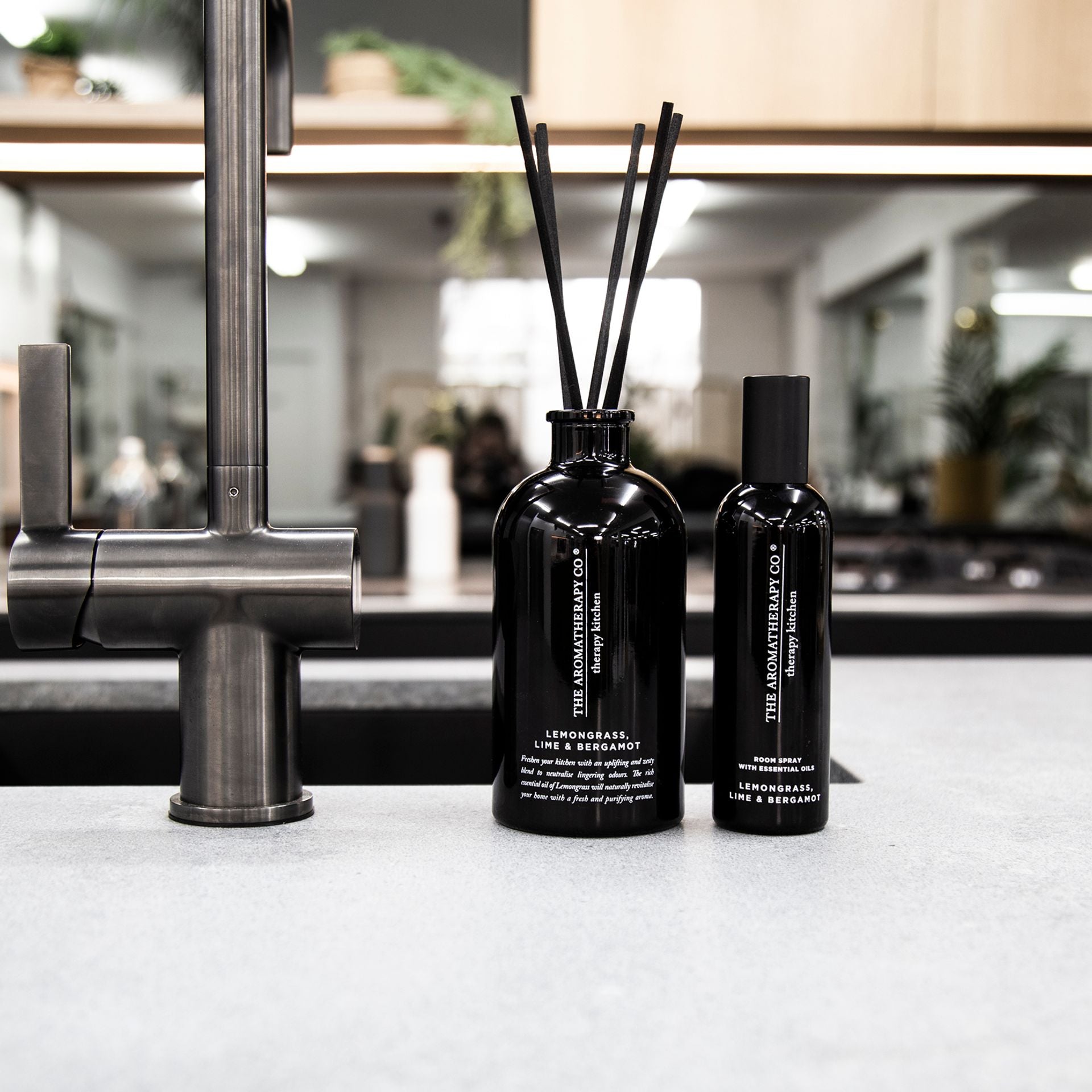 Aromatherapy Kitchen Diffuser | Lemongrass, Lime & Bergamot