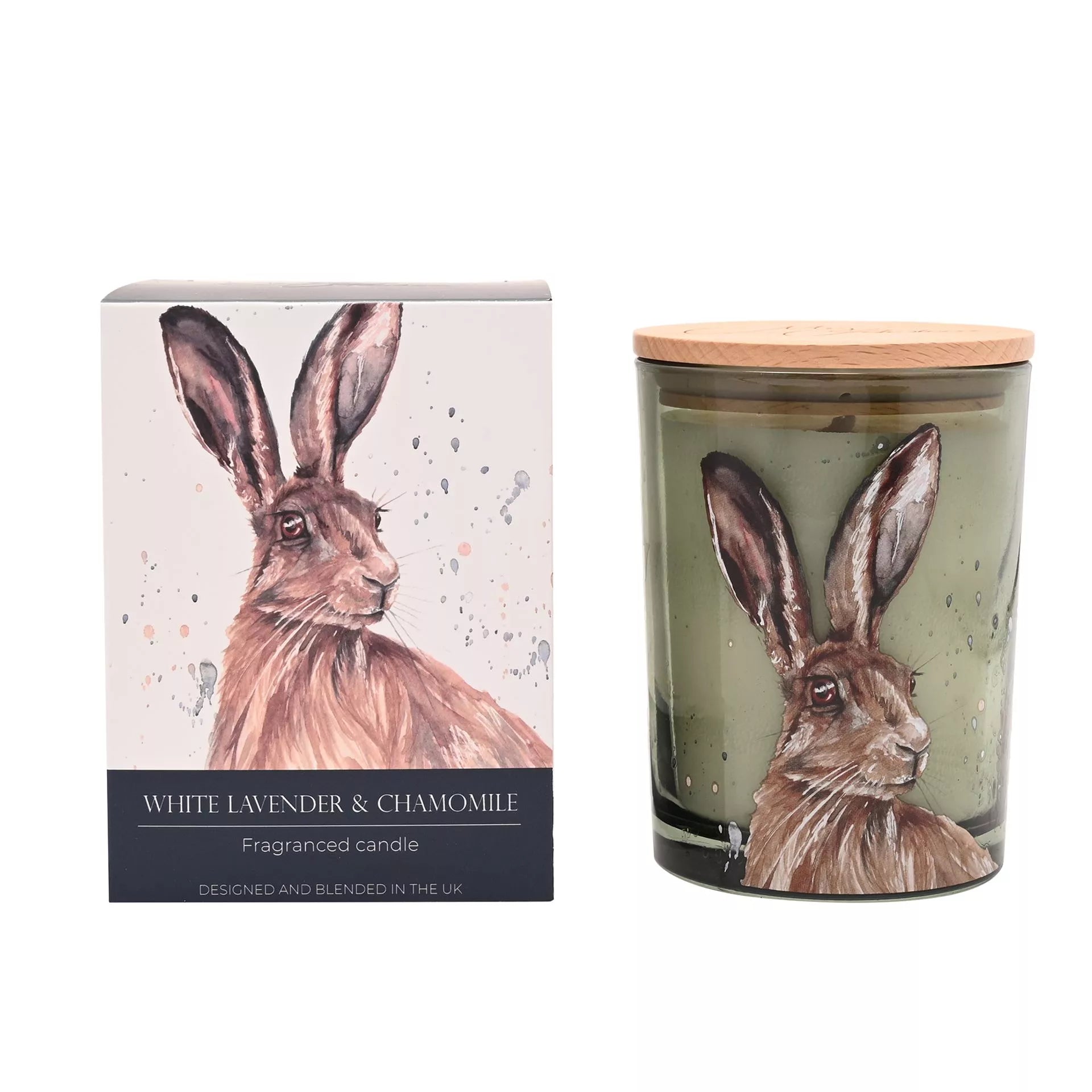 Meg Hawkins Hare Candle | White Lavender & Chamomile