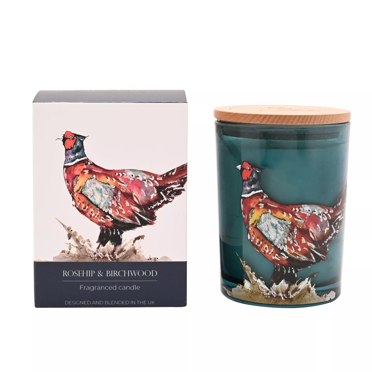 Meg Hawkins Candle  Pheasant | Rosehip & Birchwood