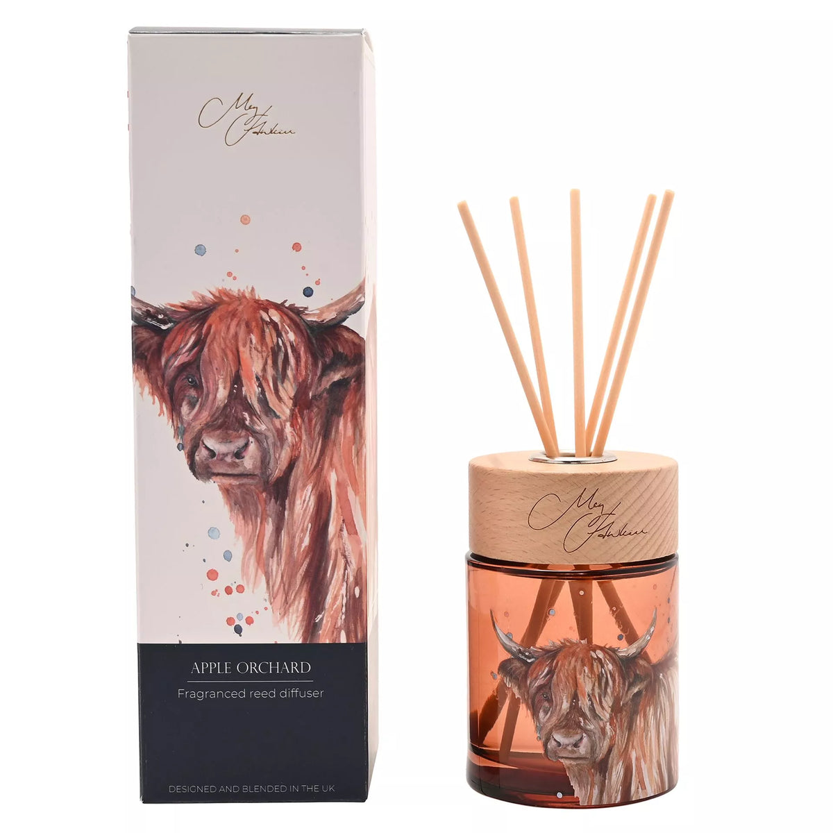 Meg Hawkins 150ml Diffuser Highland Cow- Apple Orchard