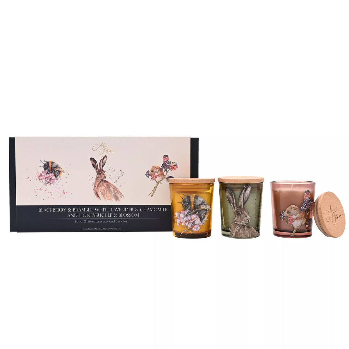 Meg Hawkins Mini Candles The Field | Set of 3