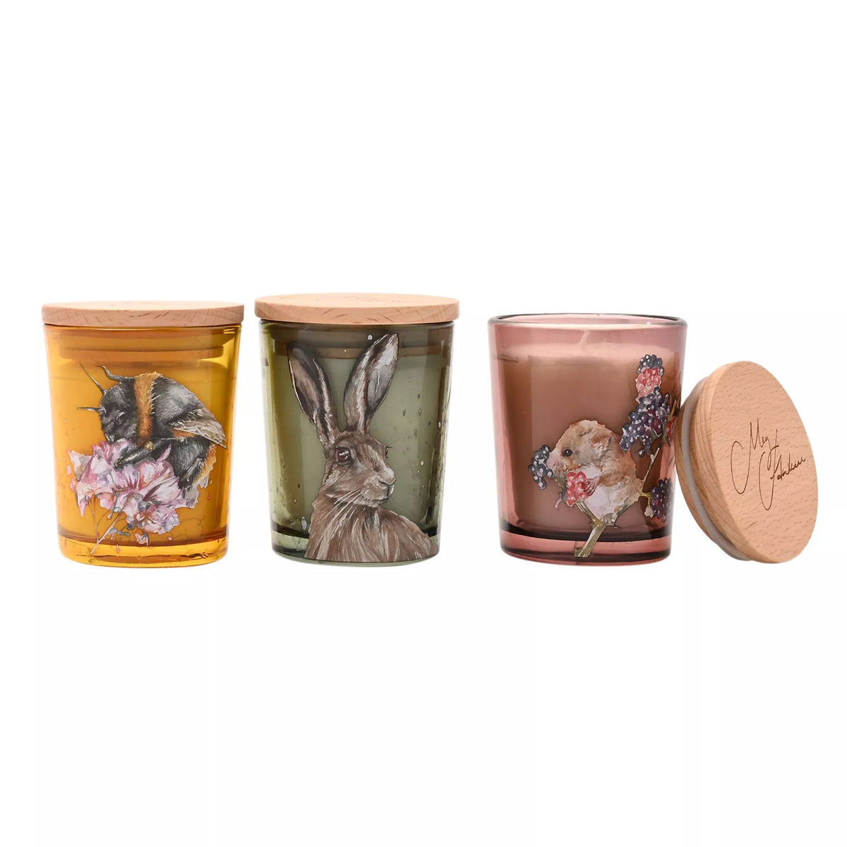 Meg Hawkins Mini Candles The Field | Set of 3