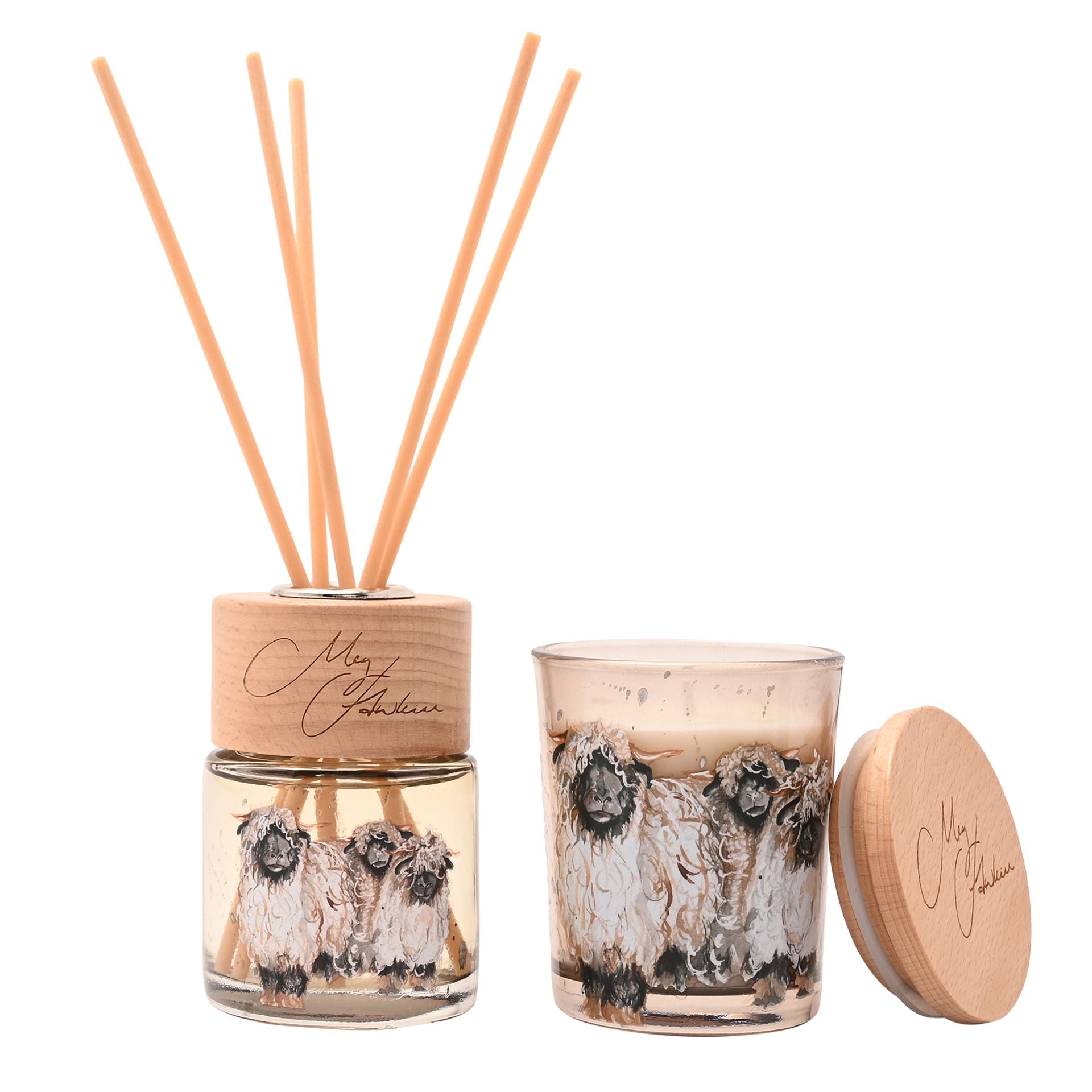 Meg Hawkins Mini Candle & Diffuser Set | Sheep