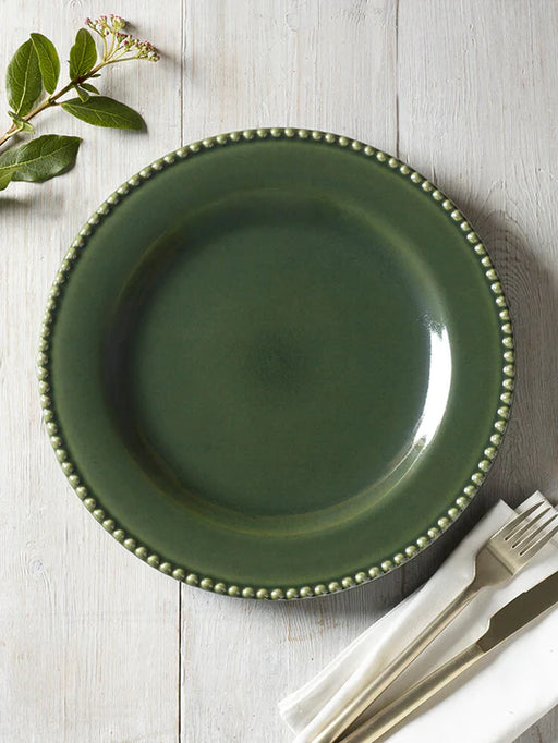 Green Bobble Dinner Plate