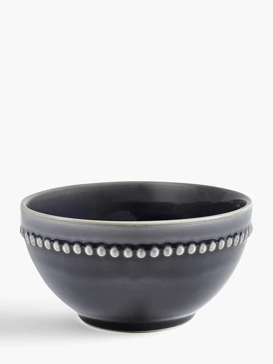 Grey Bobble Cereal Bowl