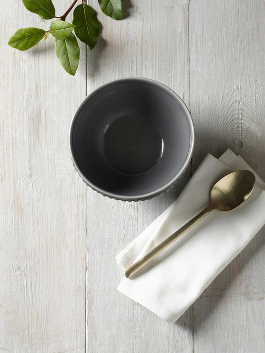 Grey Bobble Cereal Bowl