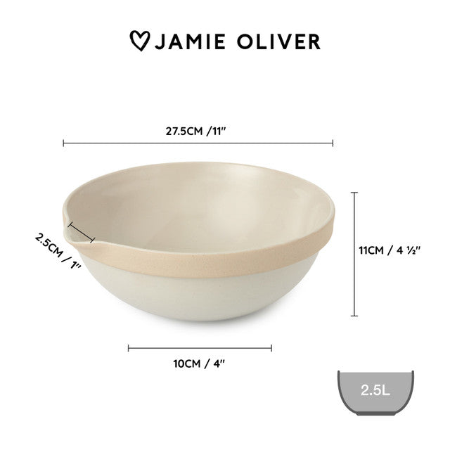 Jamie Oliver Big Love Mega Mixing Bowl | 2.5L