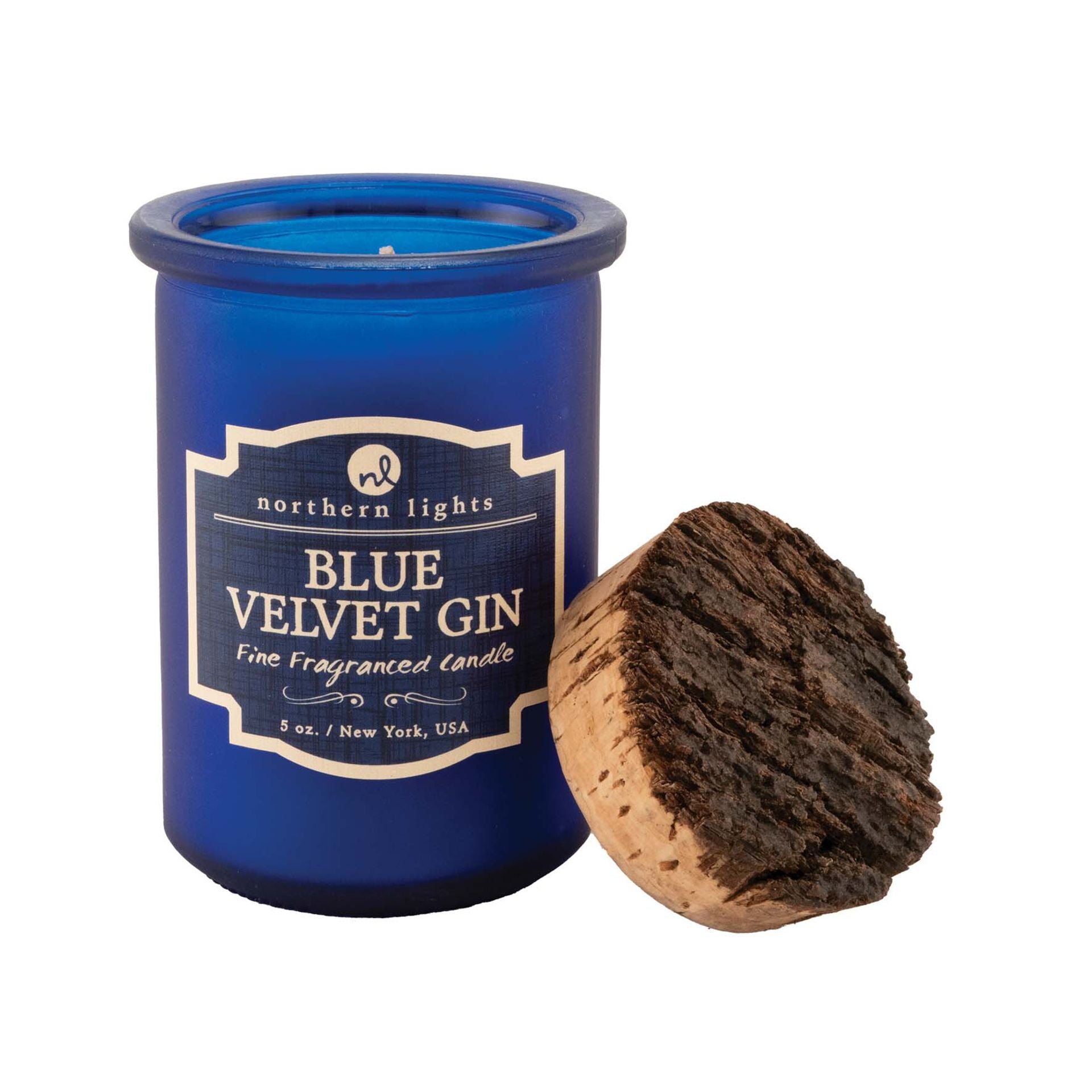 Northern Lights Candle | Blue Velvet Gin