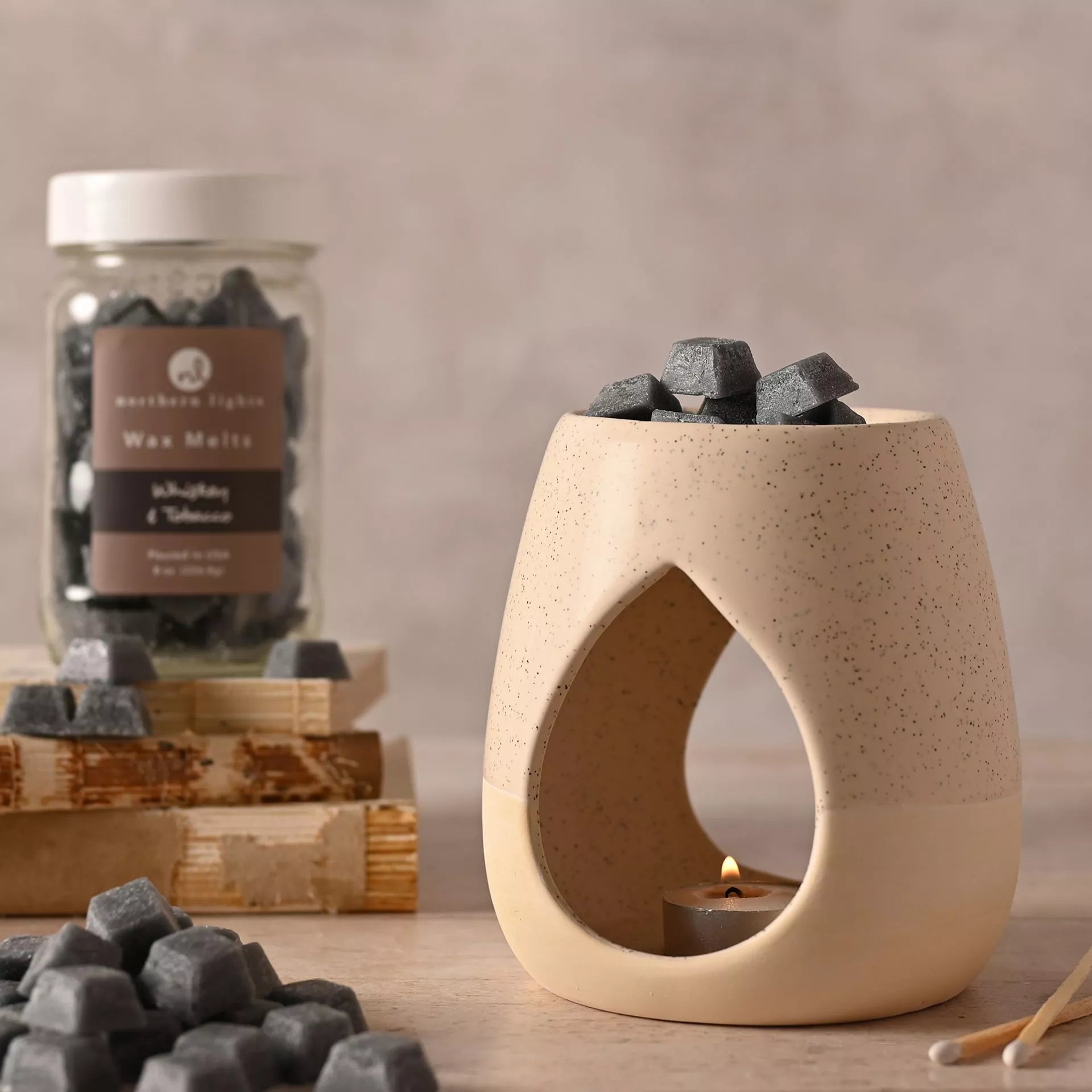 Northern Lights Wax Melts | Whiksy & Tobacco