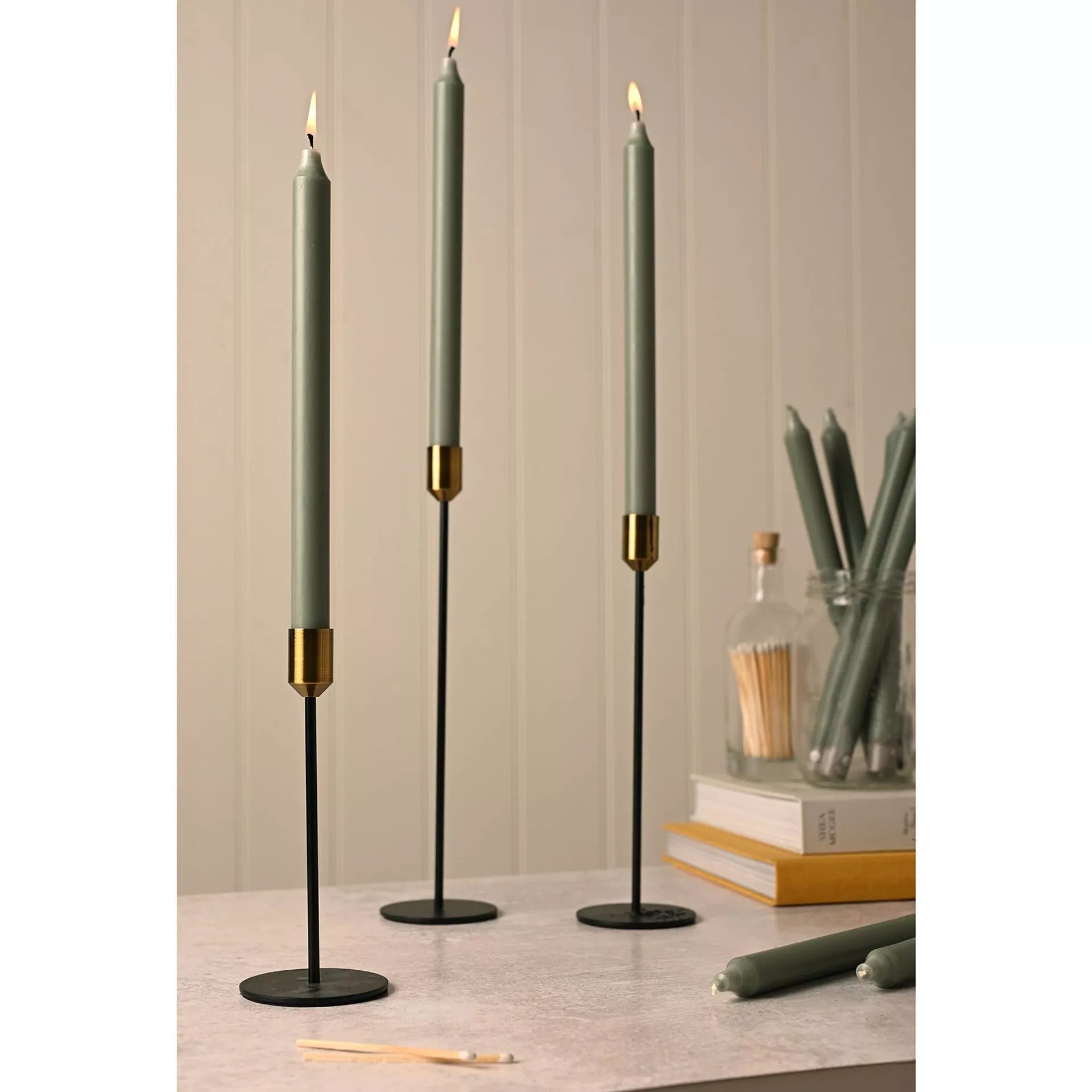 12" Taper Candles | Eucalyptus