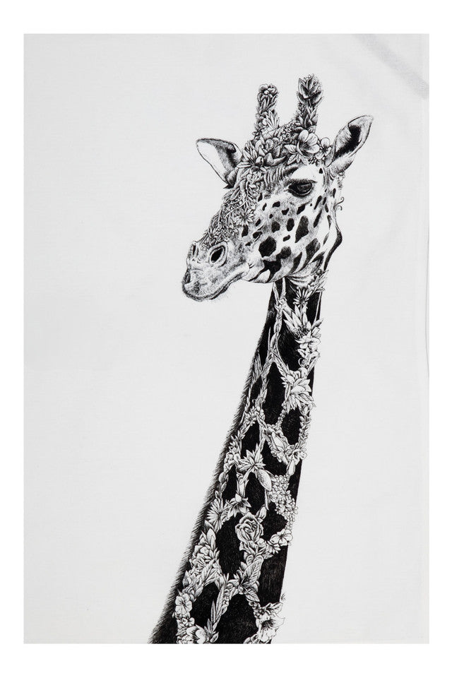 Giraffe Tea Towel