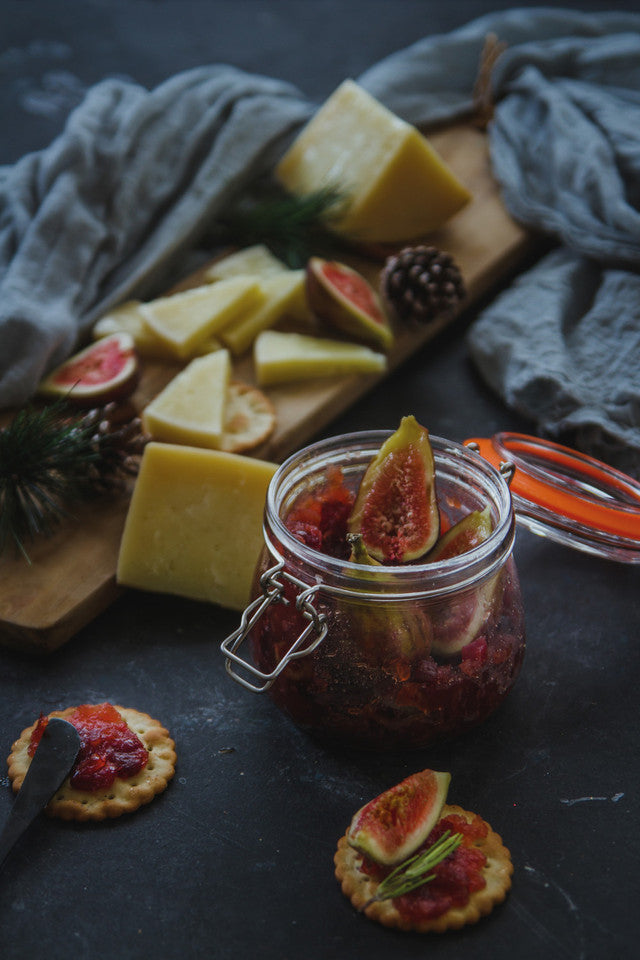 Home Made Glass Preserving Clip Top Jar