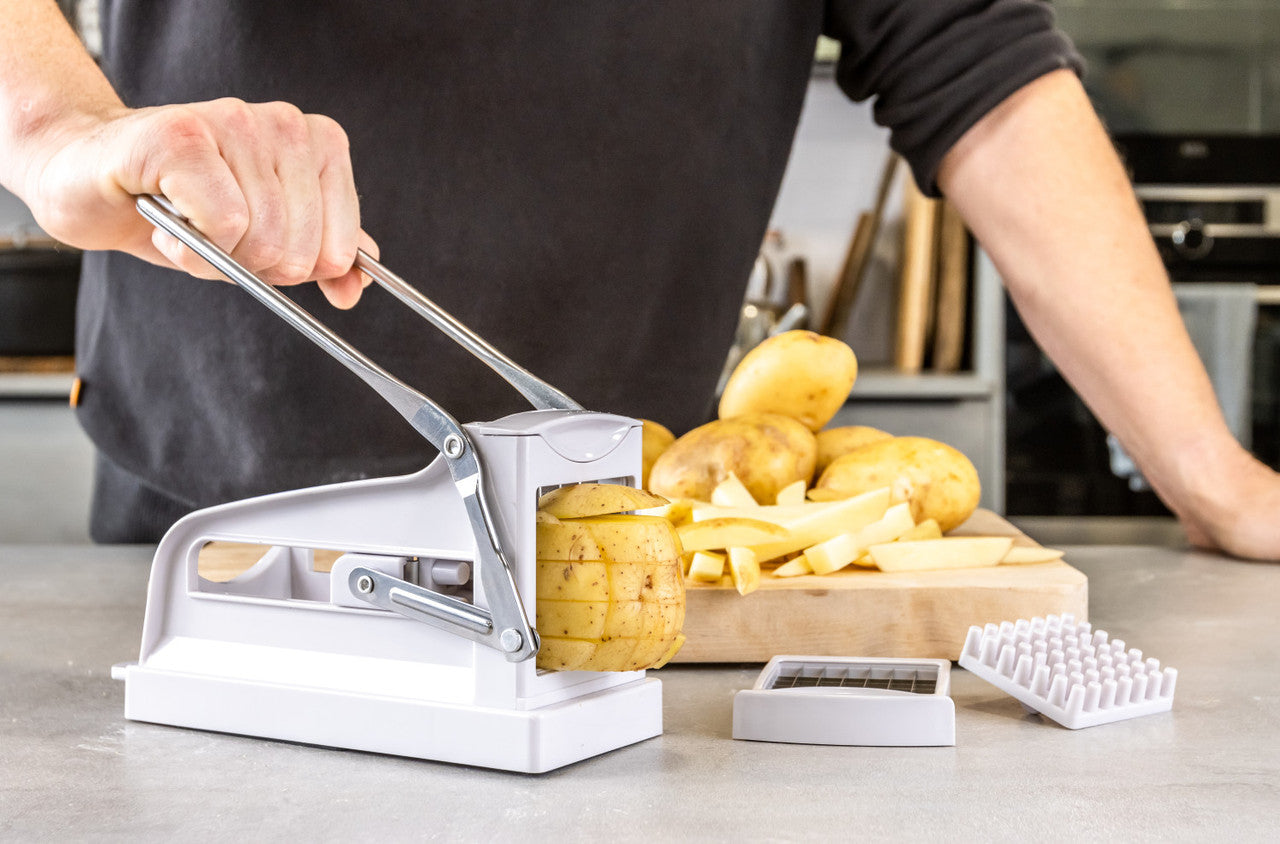 Potato Chipper with Interchangeable Blades