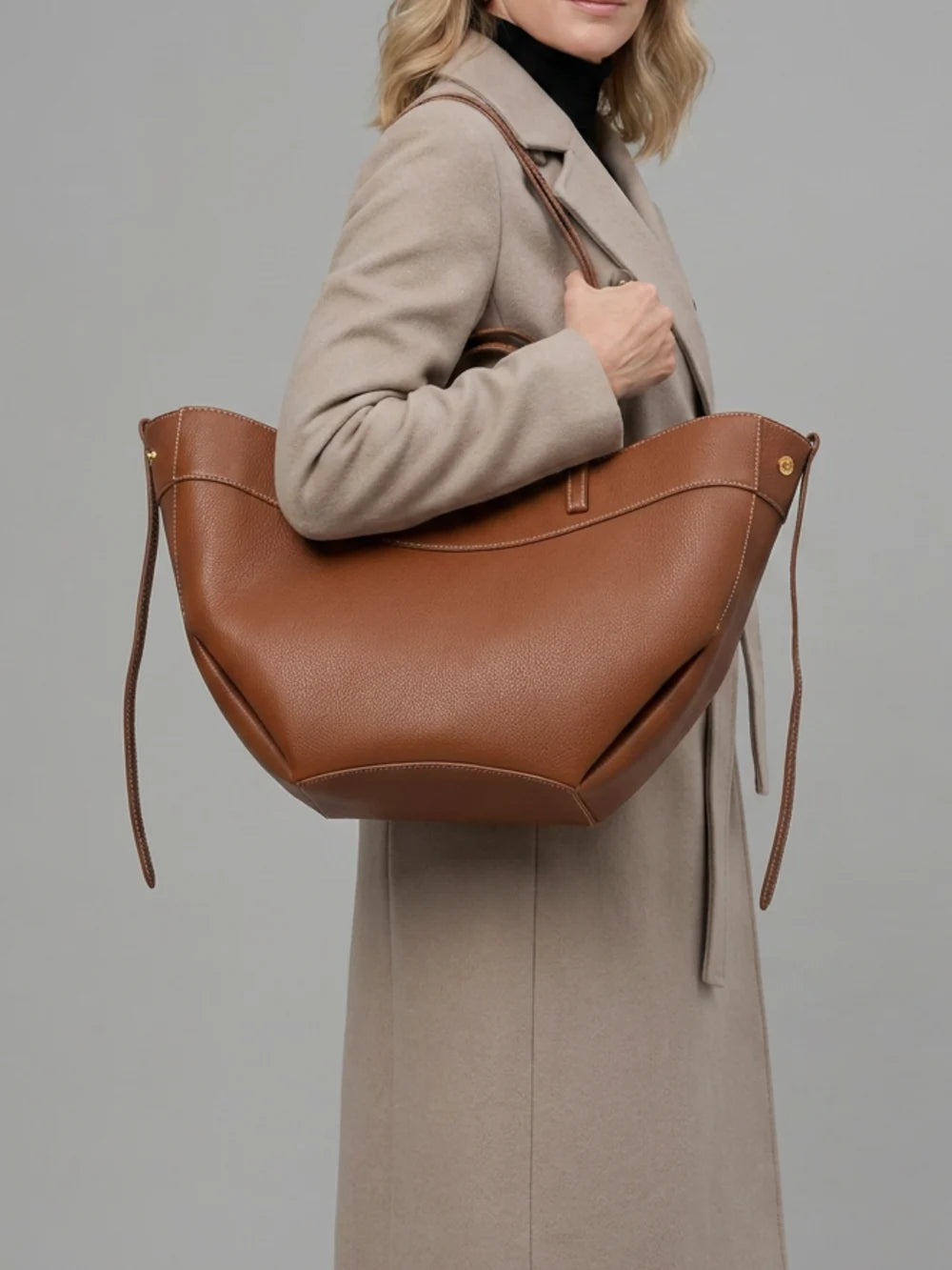 Origami Tote | Dark Chocolate
