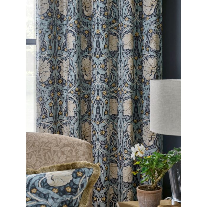 Pimpernel Indigo Blue | 90 x 90 Curtains