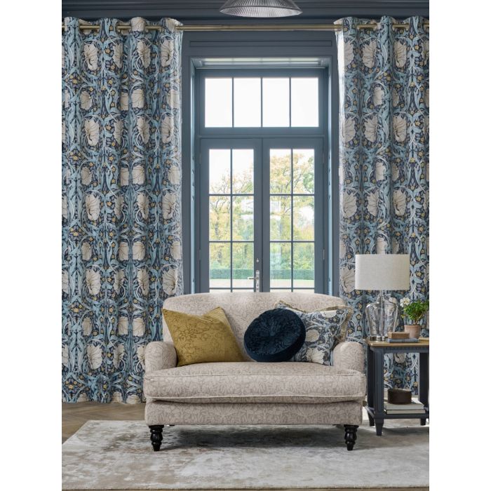 Pimpernel Indigo Blue | 90 x 90 Curtains