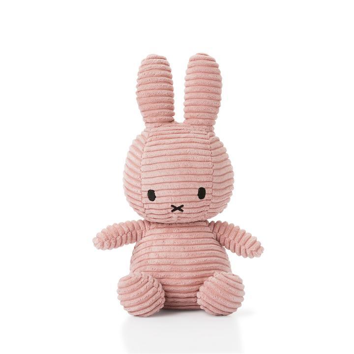 Miffy Sitting Corduroy Plush | Pink