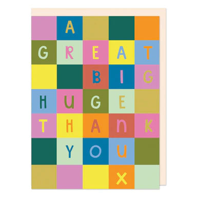 A Great Big Huge Thank You Check | Card