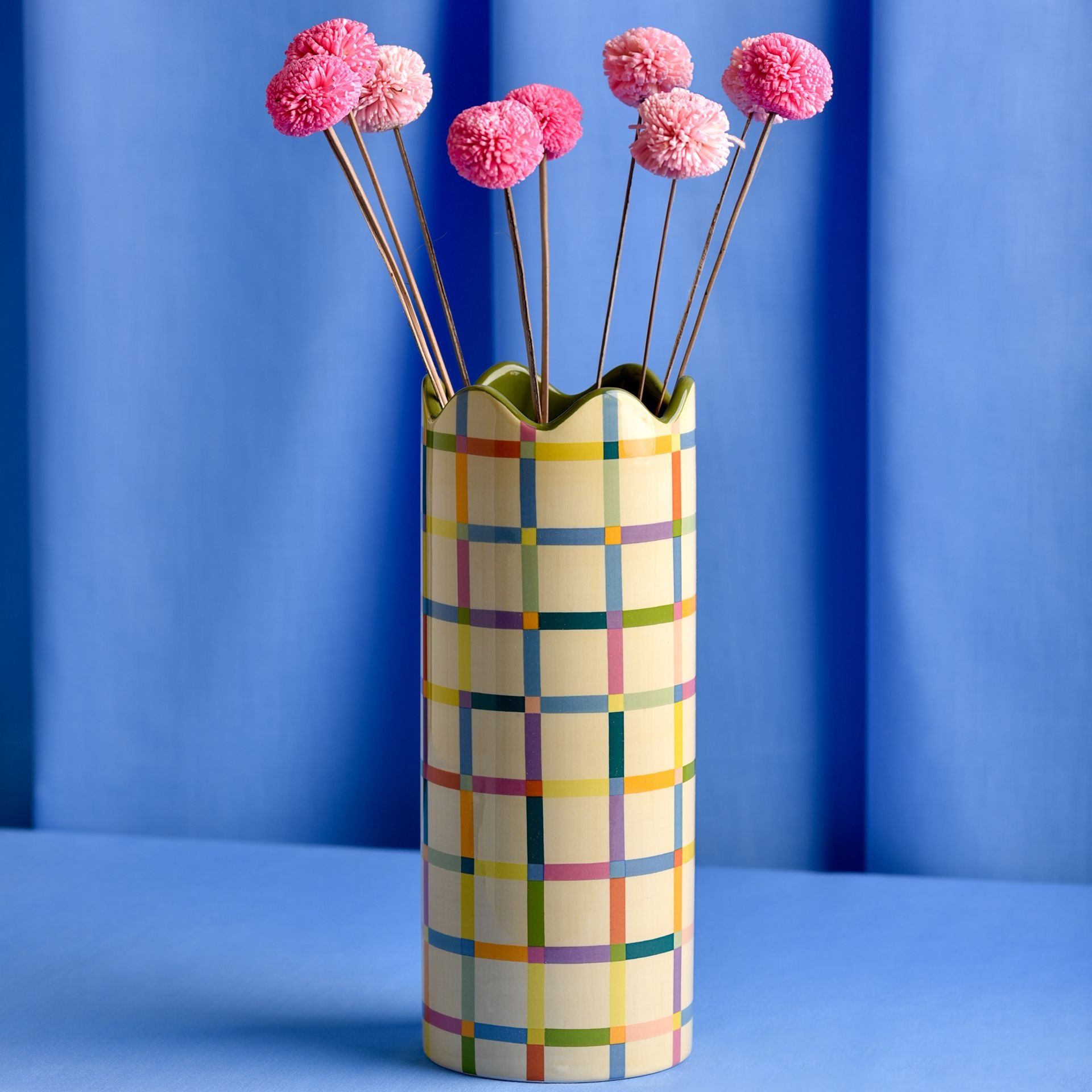 Raspberry Blossom | Multi Coloured Vase