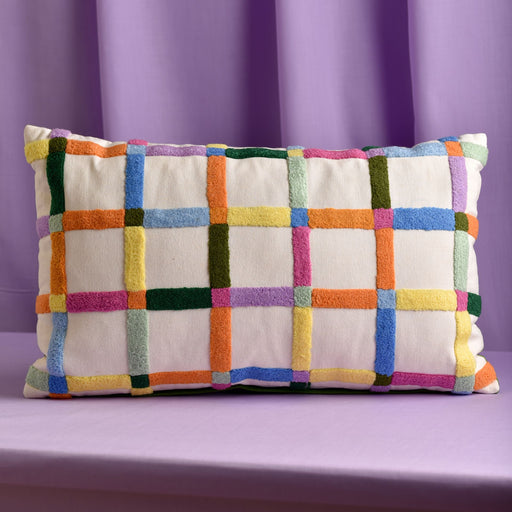 Tufted Bright & Bold Cushion