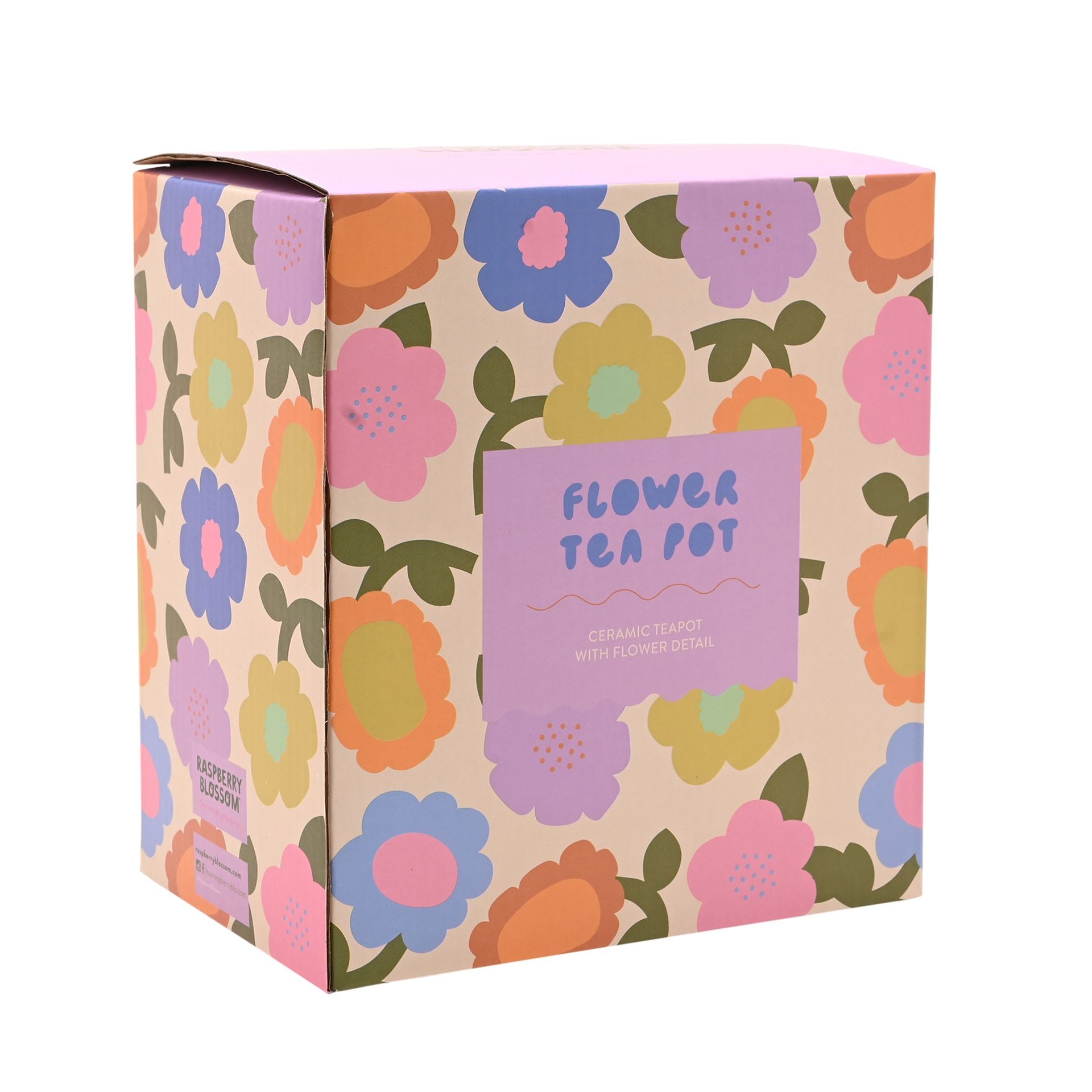 Raspberry Blossom | Flower Tea Pot