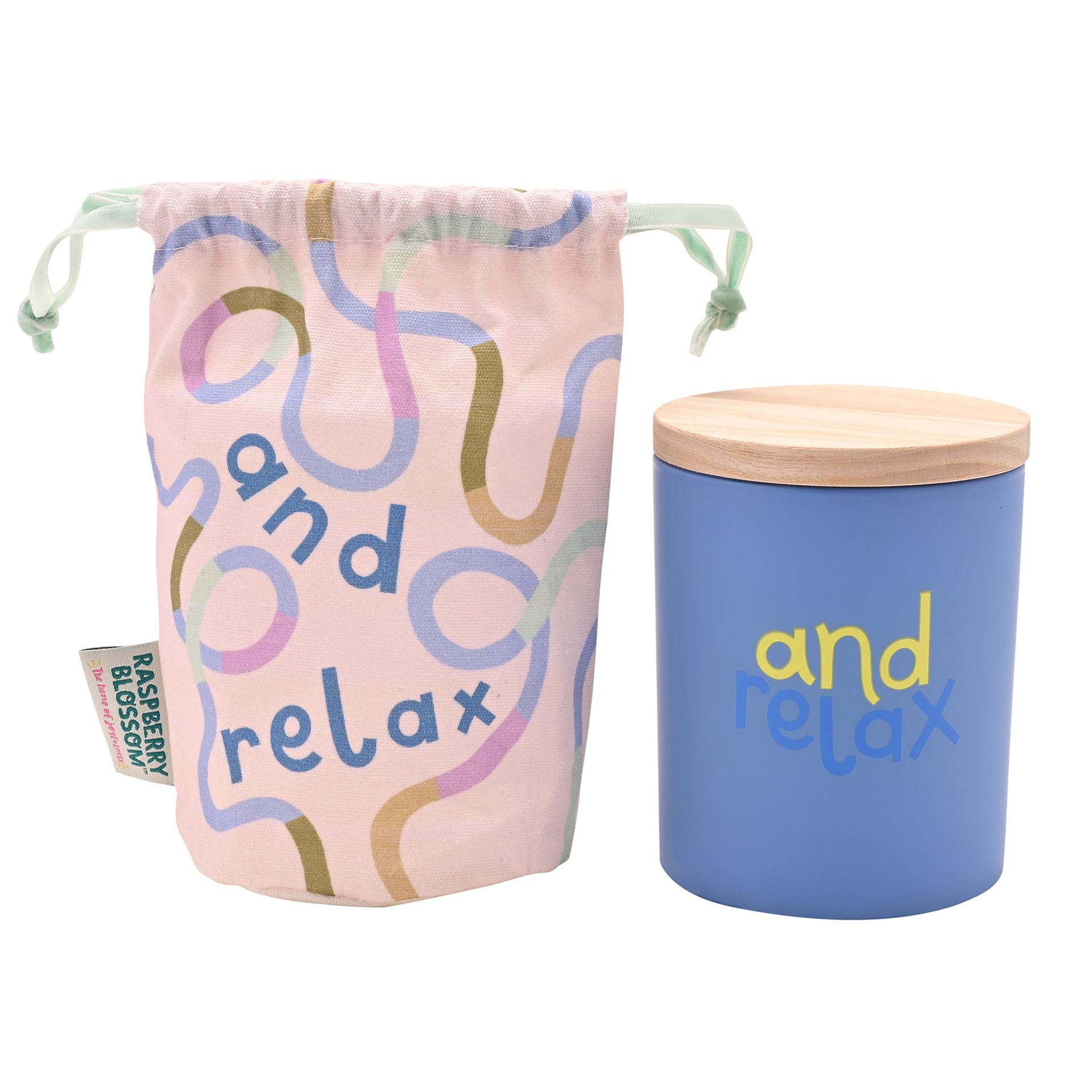 Raspberry Blossom | Fragranced Candle In A Pouch