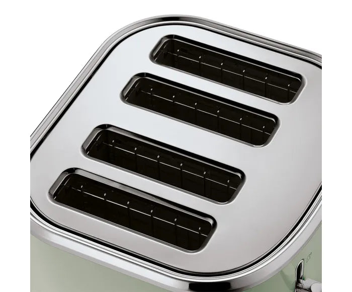 Stylevia Sage | Sage Green 4 Slice Toaster