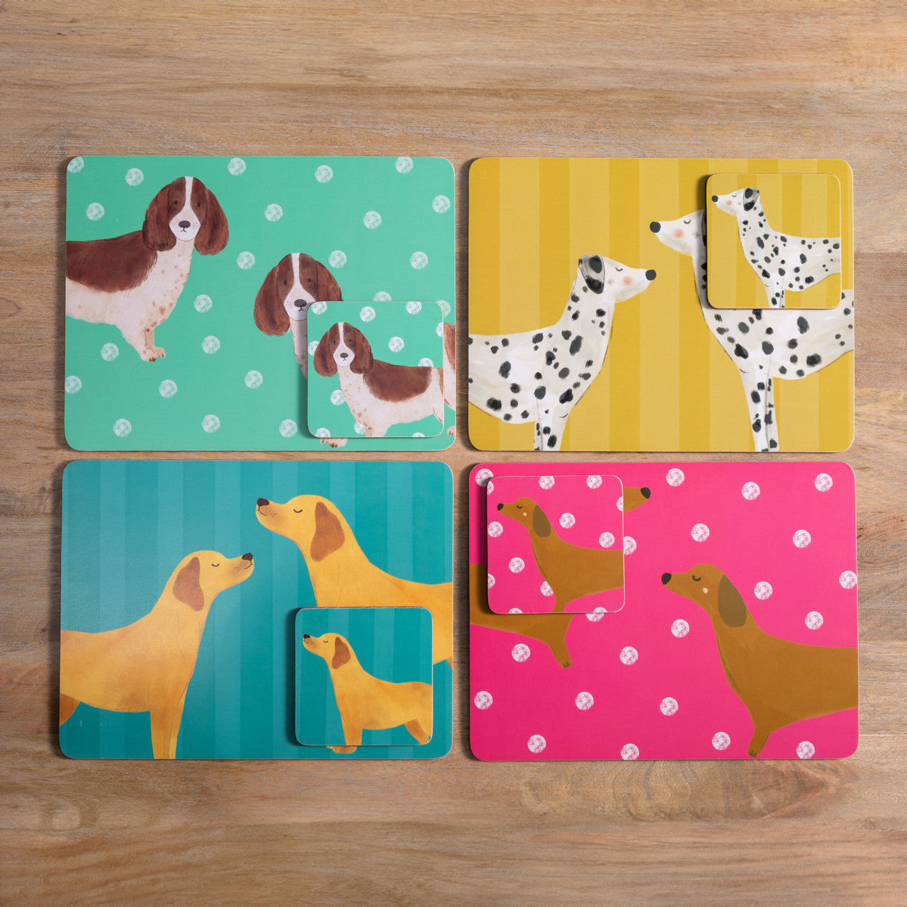 Dog Print | 4 Placemats