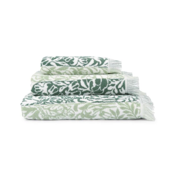 William Morris Hand Towel | Rose Stripe