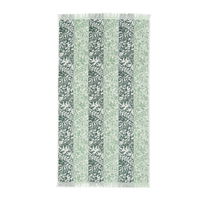 William Morris Hand Towel | Rose Stripe