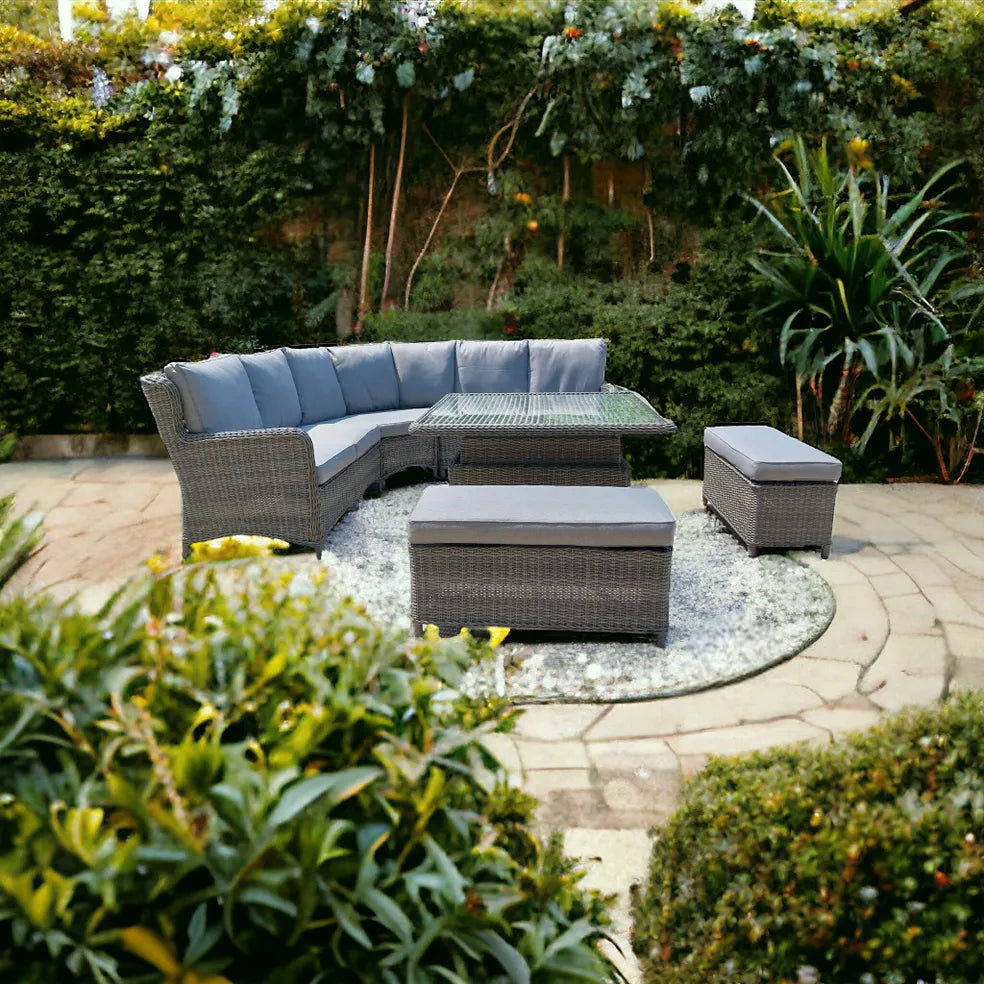 Ellie | Grey Large Corner Set