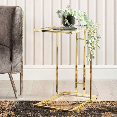 Henry | Gold Sofa Table