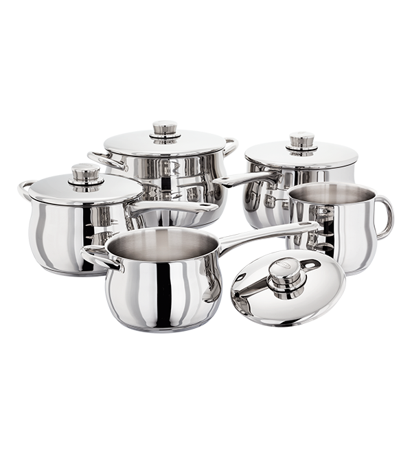 Classic Deep | 5 Piece Saucepan Set