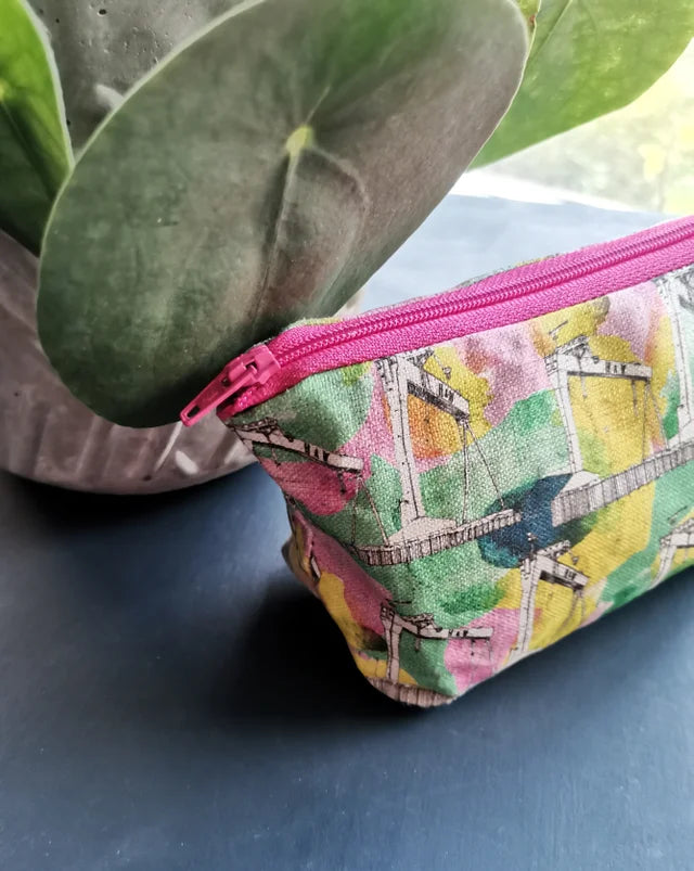The Cranes | Linen Pouch