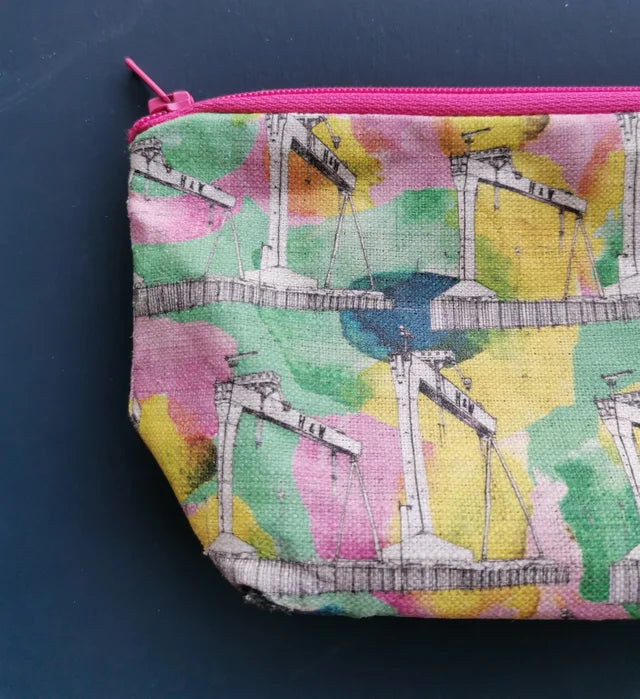 The Cranes | Linen Pouch