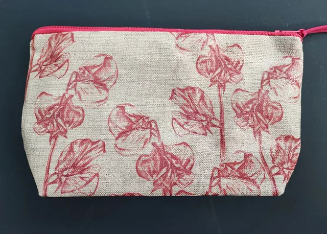 Sweet Pea | Linen Pouch