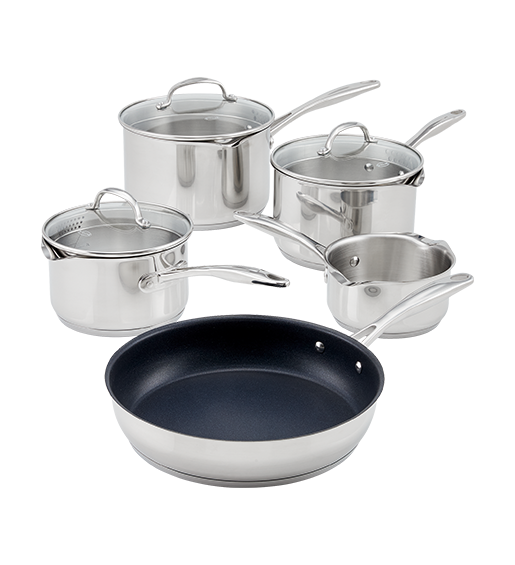 Stellar Profile (7000) | 5-piece Draining Saucepan Set
