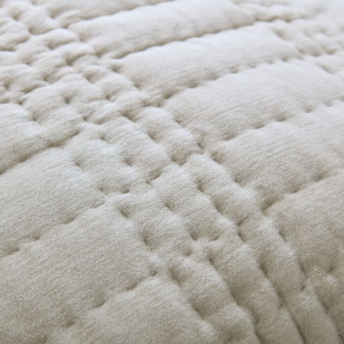 Scalloped Cushion | Dove Grey