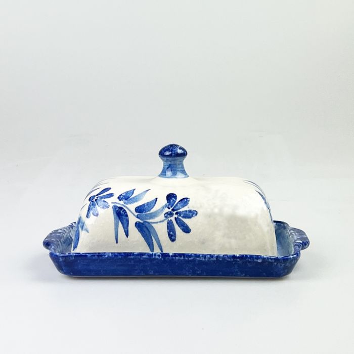 Ceramic Butter Dish | Olive