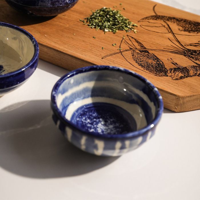 Ceramic Dip Bowl | Stripe