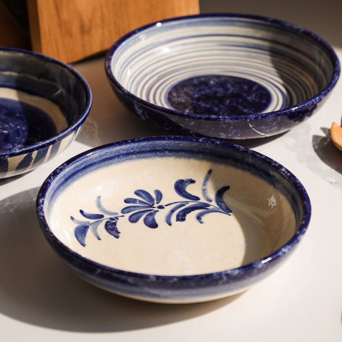 Ceramic Serving Bowl | Medium Olive