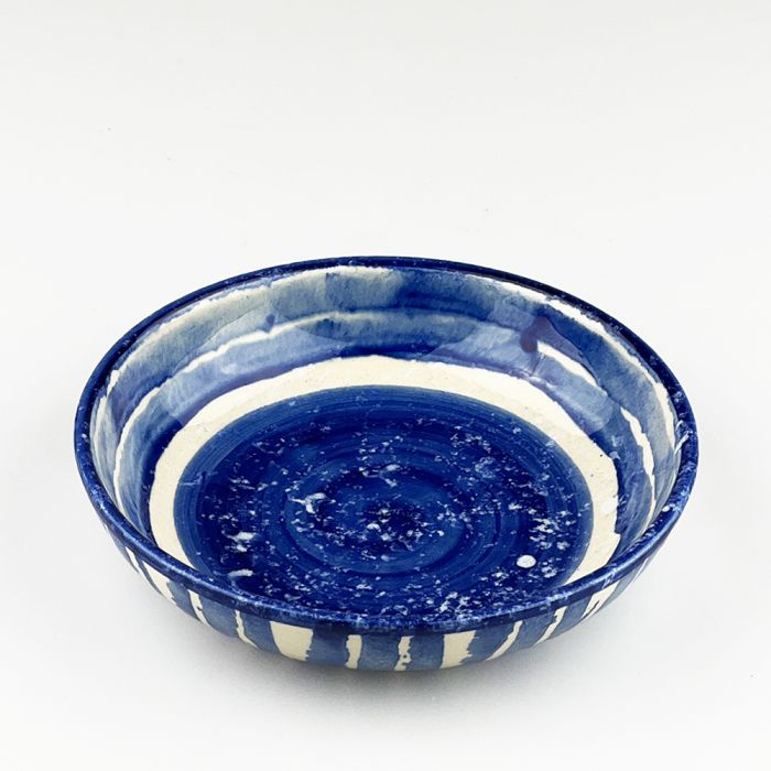 Ceramic Serving Bowl | Medium Stripe