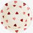 Pink Hearts Cereal Bowl