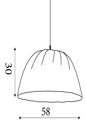 Bamboo Ombre Stripe Shade