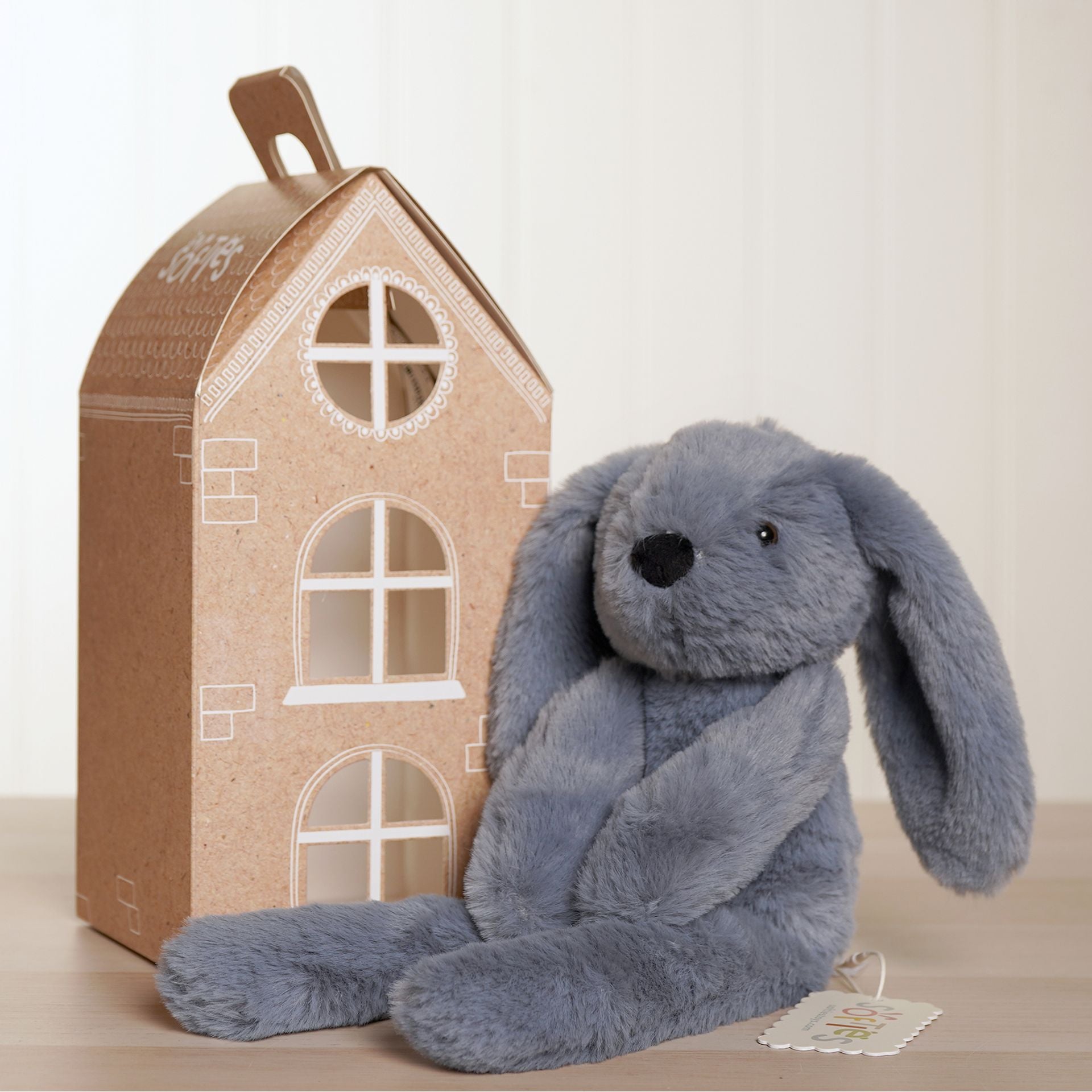 Sonny The Plush Long Leg Petrol Bunny | 35cm